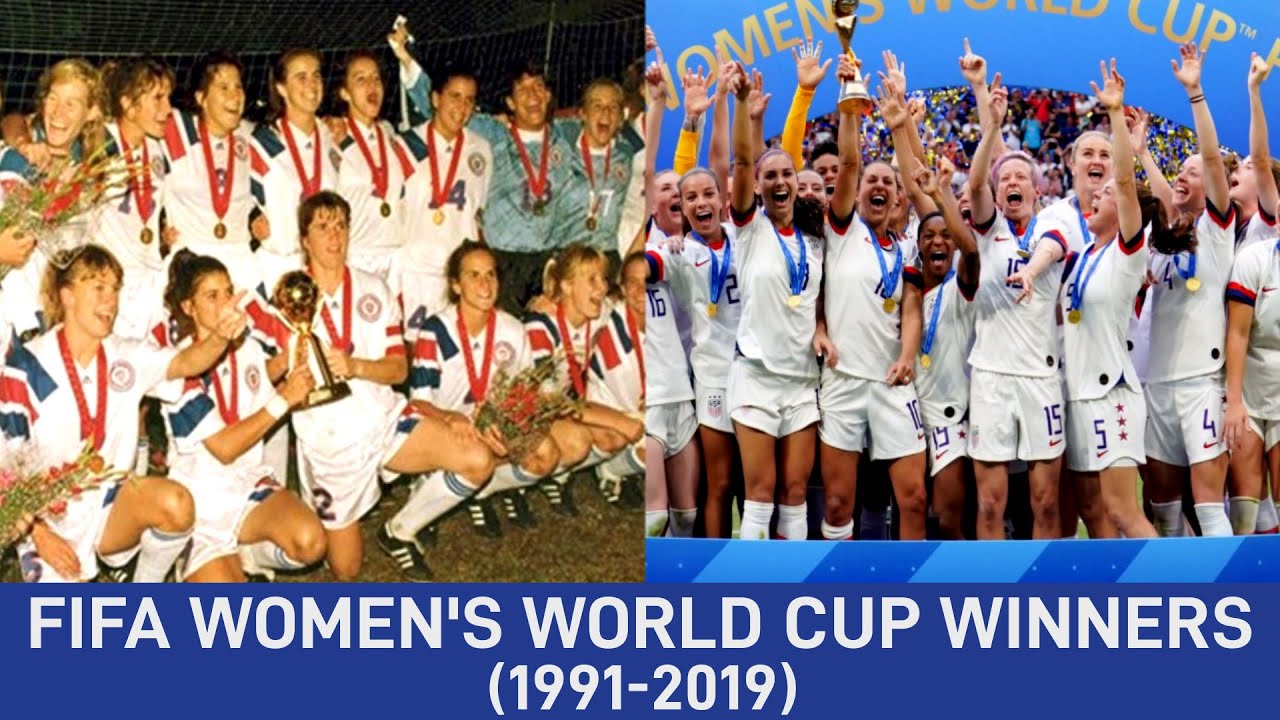 Fifa Women S World Cup Winners 1991 19 Youtube