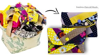 Idea To Sell Or Give Away / Purse With Patchwork