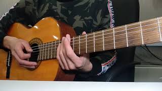 Разбор песни Rammstein - Deutschland (Cover acoustics)guitar lessons