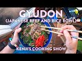 Kenji's Cooking Show | Gyudon  (Japanese Beef and Rice Bowls) with Simmered Kabocha Squash