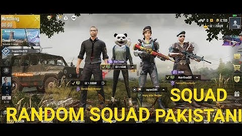 PART 6 |JOINED RANDOM SQUAD PAKISTANI |  LIKE BOT 😜 | PUBG MOBLE ZUBAIR GAMER