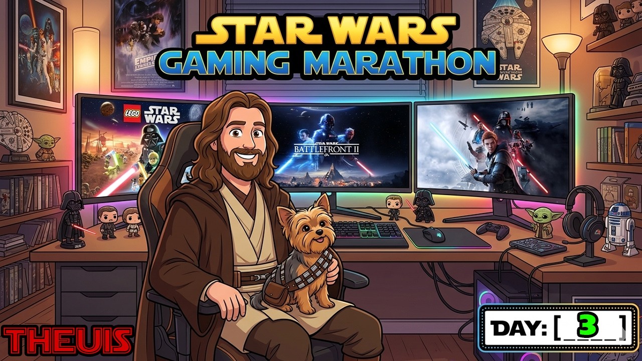 Star Wars Gaming Marathon Day 3 (Possible Early Start)