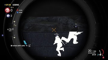 Sniper Elite 4 CTF Spawn killers Taken Out With Double Kill