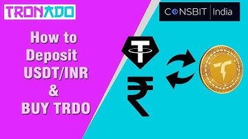 How to Deposit USDT/INR & Buy TRDO