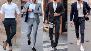 Semi Formal Wedding Outfits For Men || Personality Development || Dressing Sense || Latest Formal