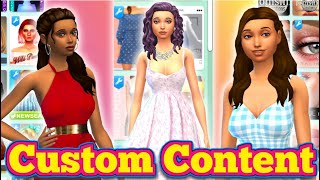 CUSTOM CONTENT FINDS! #Tumblr // The Sims 4