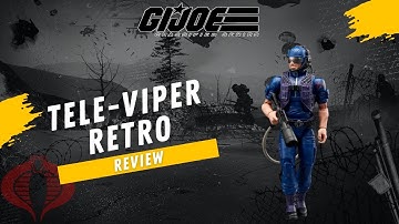 G.I. Joe Classified Retro Cobra Tele-Viper 1/12 Review | Detailed Look!