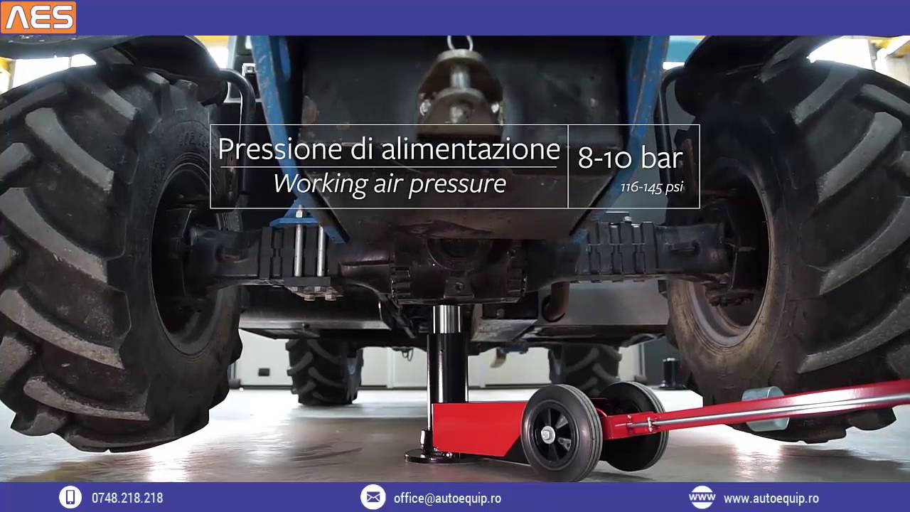 Cric pentru aplicatii speciale Cattini YAK 135