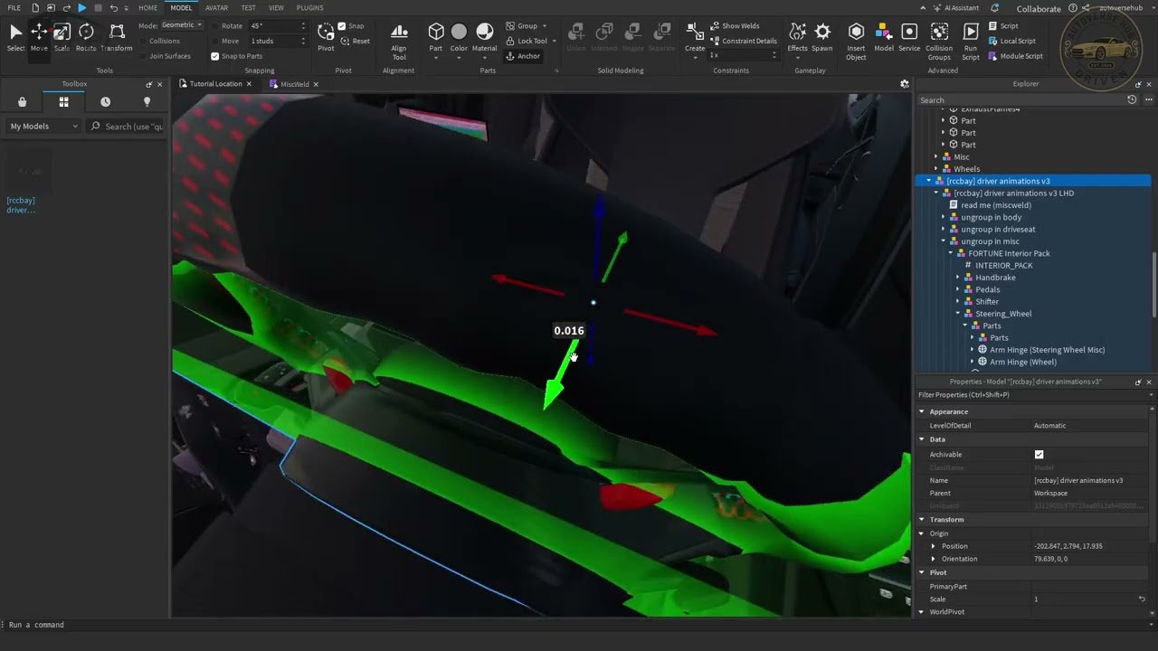 How to add driver animations By Visper, Autoverse Hub