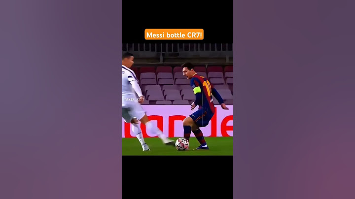 Messi vs CR7!  #fcbarcelona #messi #cr7