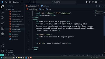 Curso de HTML 6 - Hojas de estilo CSS