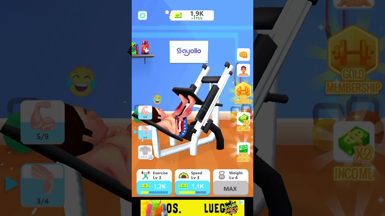 🎮 Idle Workout Master: MMA Fight (iOS) Gameplay/Walkthrough | DQP Gaming