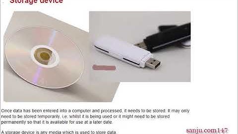 Computer- Class IV Chapter- 1 (Input, Output & Storage Devices)