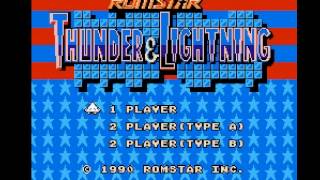 Thunder  and  Lightning (NES / Nintendo) Title Screen Song - Vizzed.com Play