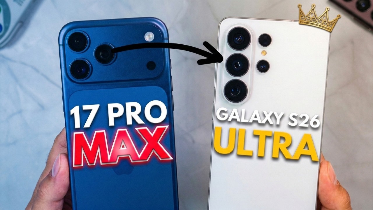 S26 Ultra vs 17 Pro Max - YOUR MOVE APPLE!