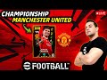 Jogando o championship open do manchester united no efootball 2024 mobile