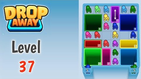 Drop away Level 37 solution Gameplay Walkthrough  