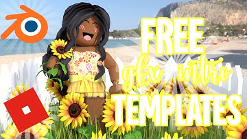 FREE roblox gfx intro templates (no text) || (part 3)‧₊˚✩