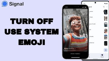 Hoe u het gebruik van systeem-emoji in de Signal-app kunt uitschakelen | Stap voor stap