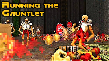 Running the Gauntlet: New CLASSIC Feeling GZDoom Levels - Saveless Blind Ultraviolence Full Playthru