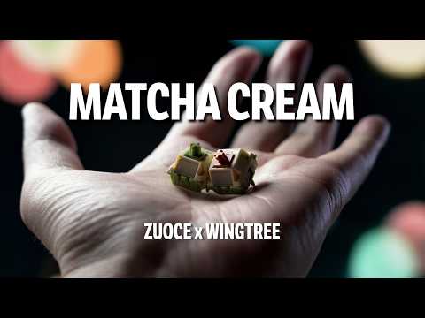 [L][T] Wingtree Matcha Cream Linear / Light Tactile by Zuoce