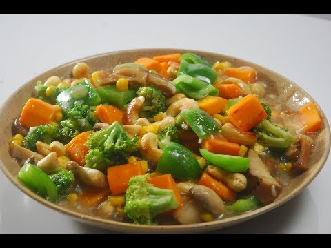 Garlic Vegetables With Cashewnuts | Cooksmart | Sanjeev Kapoor Khazana