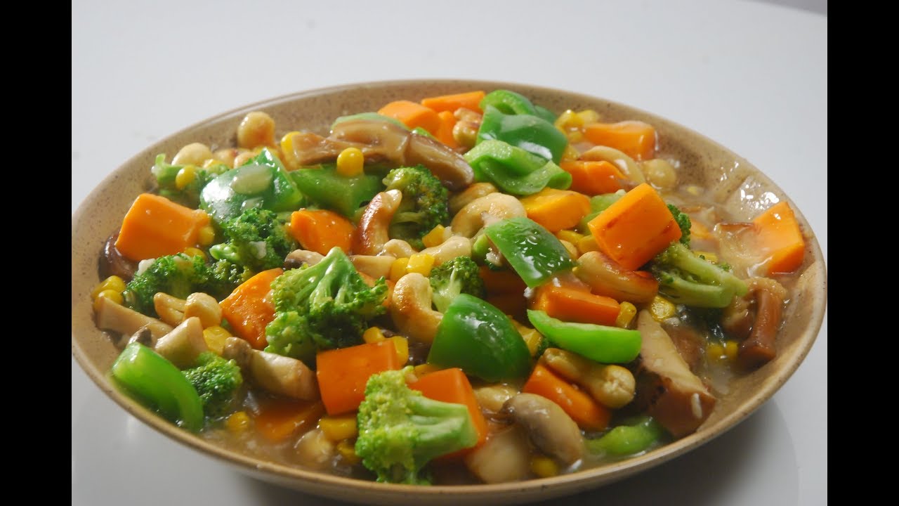 Garlic Vegetables With Cashewnuts | Cooksmart | Sanjeev Kapoor Khazana