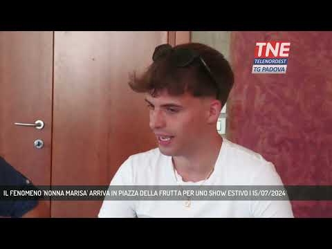 IL FENOMENO 'NONNA MARISA' ARRIVA IN PIAZZA DELLA FRUTTA PER UNO SHOW ESTIVO | 15/07/2024