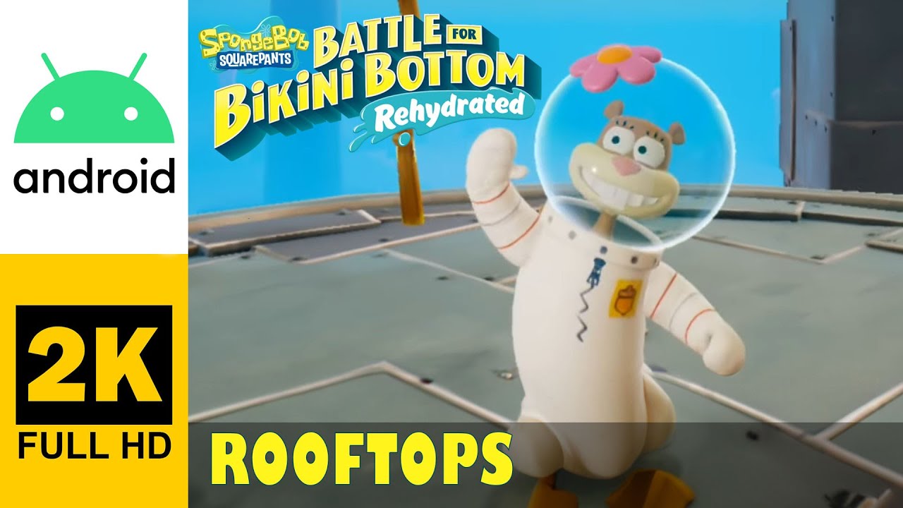 「ルーフトップ | スポンジ・ボブ: バトルフォーフビーキニボトム | 攻略、ノーコメント、アンドロイド」の動画サムネイル」