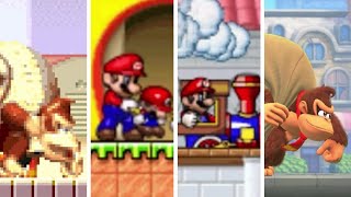 Evolution of World 1 Intros in Mario vs. Donkey Kong Games (2004-2024)