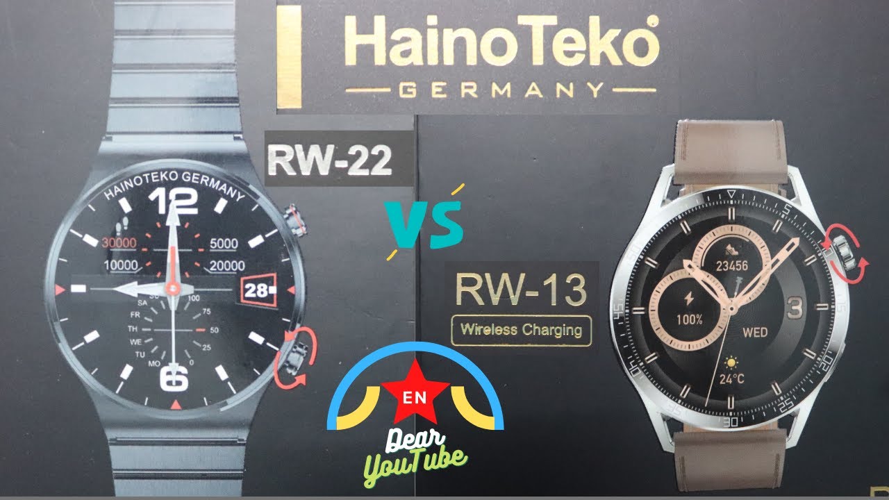 Haino Teko Germany || RW-22||RW 13|| Bluetooth Smart Watch #smartgadgets #watch #dearyoutube