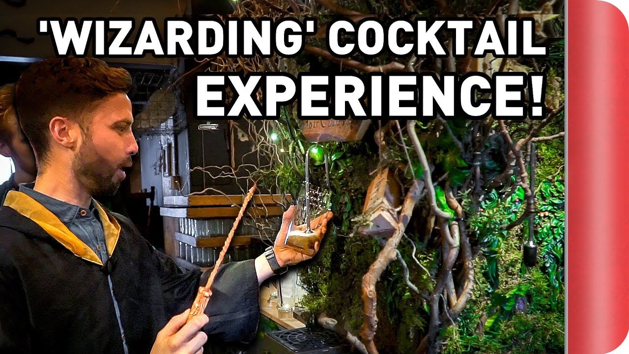 Harry Potter Inspired London Cocktail Bar | Magic, Wands and Potions! | Sorted Food