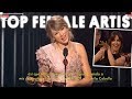 BMA&#39;s 2018: Taylor Swift GANADORA &#39;Artista Femenina&#39;  Discurso + Reacción de Camila (Subtitulado)