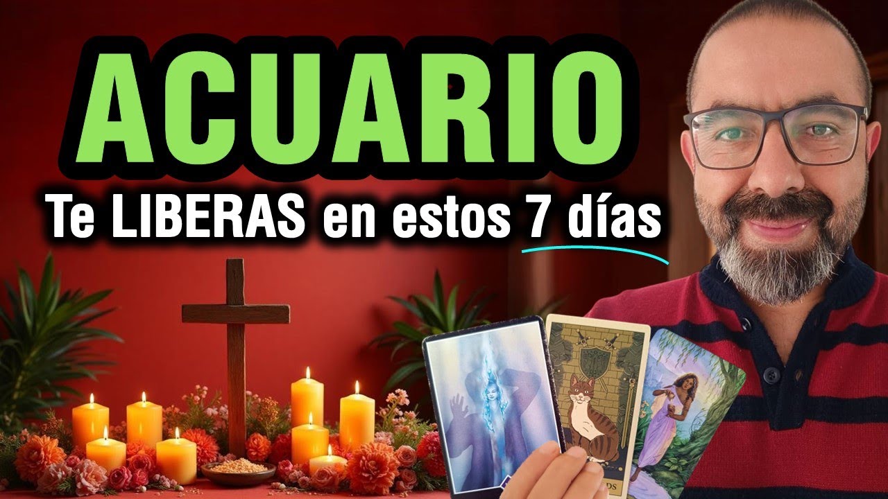 Acuario ♒️ MILAGRO de DIOS 🙏🌈 Lo CAMBIA todo 🔮 TAROT interactivo hoy ...