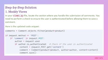 Solving the AnonymousUser Comment Registration Problem in Django