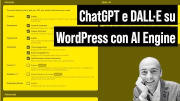 ChatGPT e DALL·E sul tuo sito WordPress con AI Engine