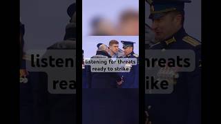 Putins Bodyguard Listening For Threats, Ready To Strike