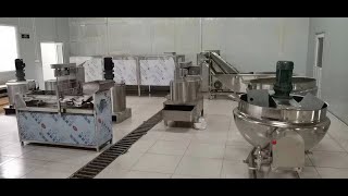 how fruit roll ups are made in factory---automatic conveyor for fruit leather, fruit scrapper etc