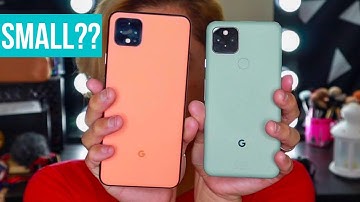 Google Pixel 5 vs Pixel 4A vs Pixel 4XL | Size Comparison