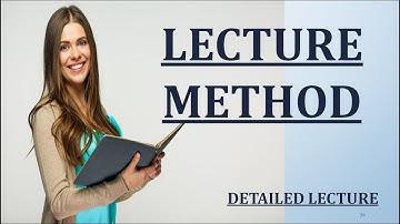 Lecture Method of Teaching in Urdu/Hindi