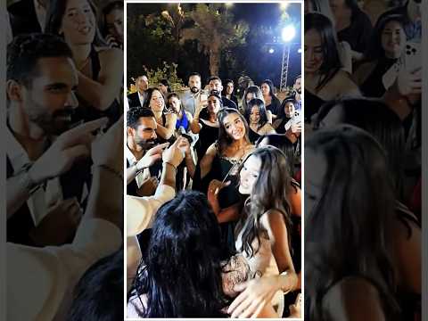 ملك احمد زاهر و نخبة من الفنانين فى خطوبة الفنان سيف زهران و ميار نصر