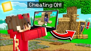 I Used Security Cameras to Cheat in 'HIDE and SEEK' in Minecraft! ft. @YugPlayz