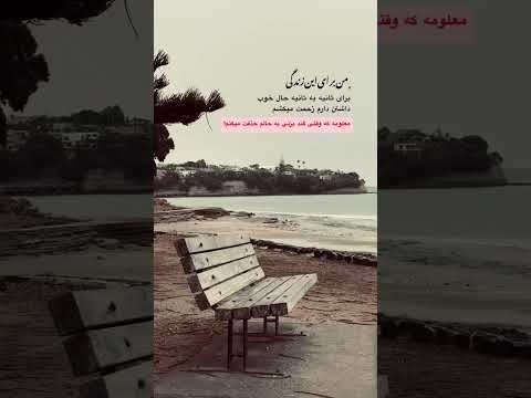من برای این زندگی برای ثانیه به ثانیه حال خوب داشتن دارم زحمت میکشم معلومه که وقتی گند بزنی به حالم