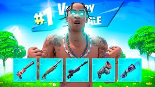 Faire TOP 1 qu'avec les ARMES EXOTIQUES sur FORTNITE ! (99,97% impossible)