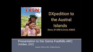 TX5N DXpedition by W1SRD