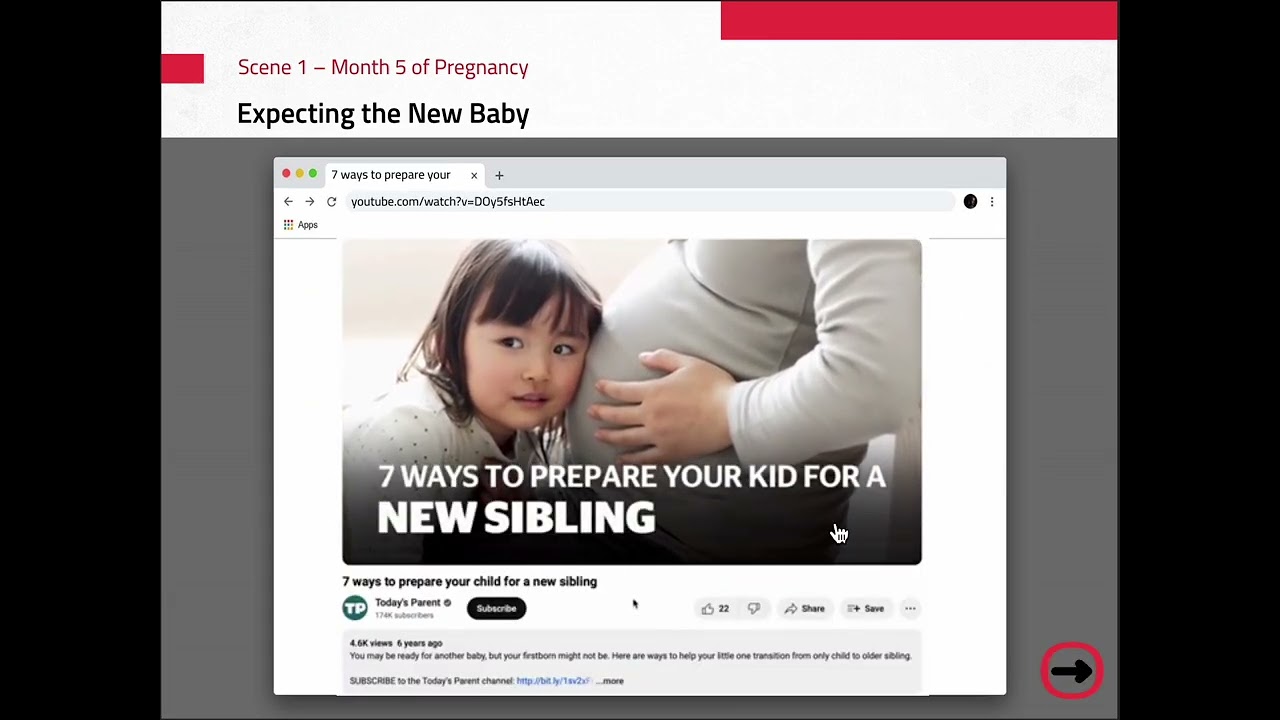 Parenting Journey Simulation Demo