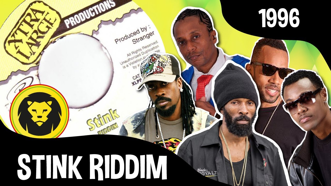 Stain Riddim STINK RIDDIM (1996) Beenie Man + Wayne Wonder + Baby Cham + Degree ...