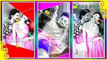 How to make new trending status video editing in kinemaster | Attitude status editing video ||