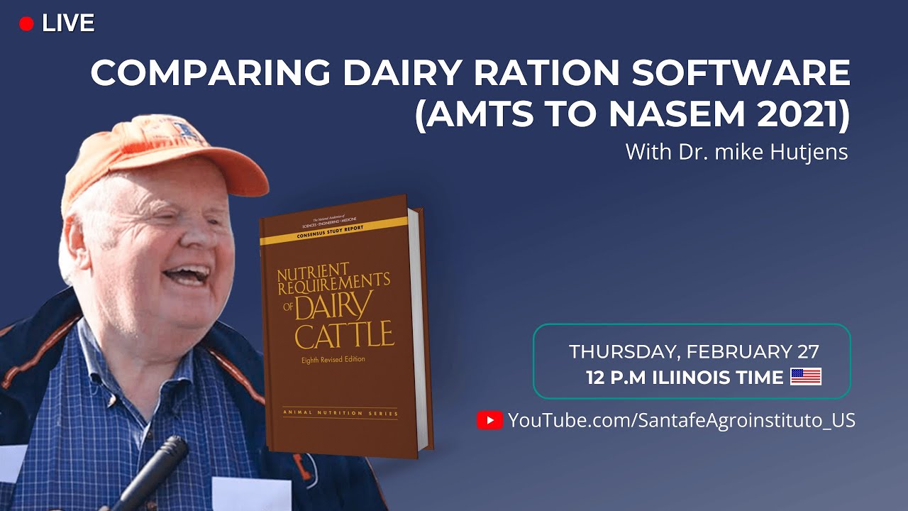 Comparing Dairy Ration Software (AMTS to NASEM 2021) - YouTube