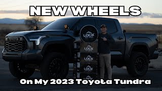 Check Out The New Wheels Installed On My 2023 Toyota Tundra! | Lock OffRoad Wheels